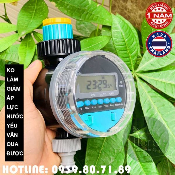 Bộ timer hẹn giờ đóng mở van tưới cây tự động dùng pin ML-6121