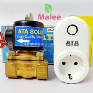 Bộ tưới cây wifi hẹn giờ và điều khiển từ xa qua app điện thoại TĐW-02 (Bảo hành 24 tháng)(Phần mềm tiếng việt, không giới hạn khoảng cách)