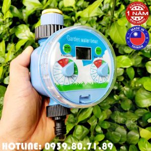 Bộ van hẹn giờ tưới cây tự động bằng pin W-2712 Taiwan (Bảo hành 12 tháng)(Độ bền cao)