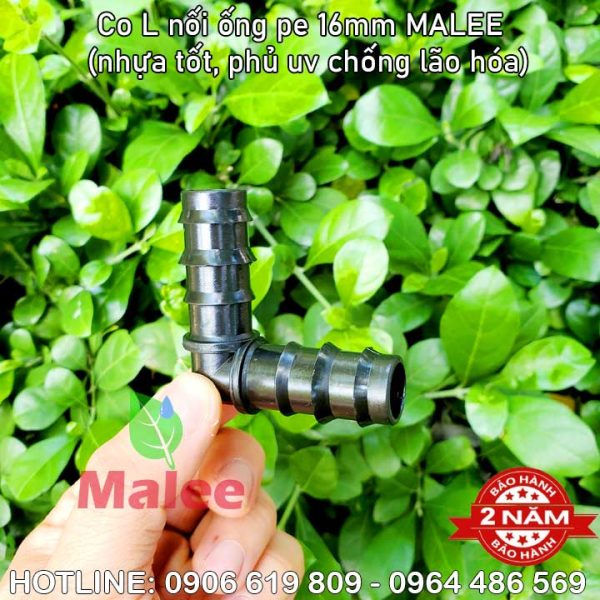 Co vuông ống 16mm Malee