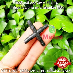 Nối 4 chia ống 6ly Flora