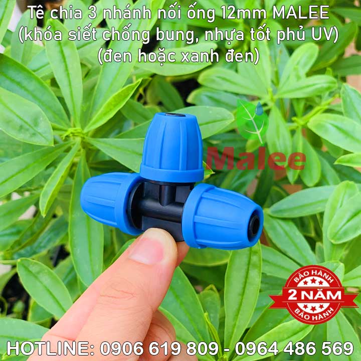 Tê ống 12mm Malee