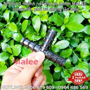 Tê ống 16mm Malee