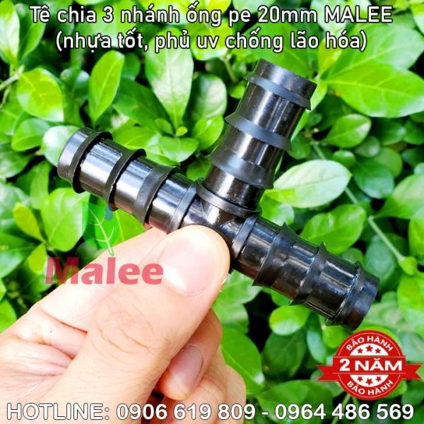 Tê ống 20mm Malee