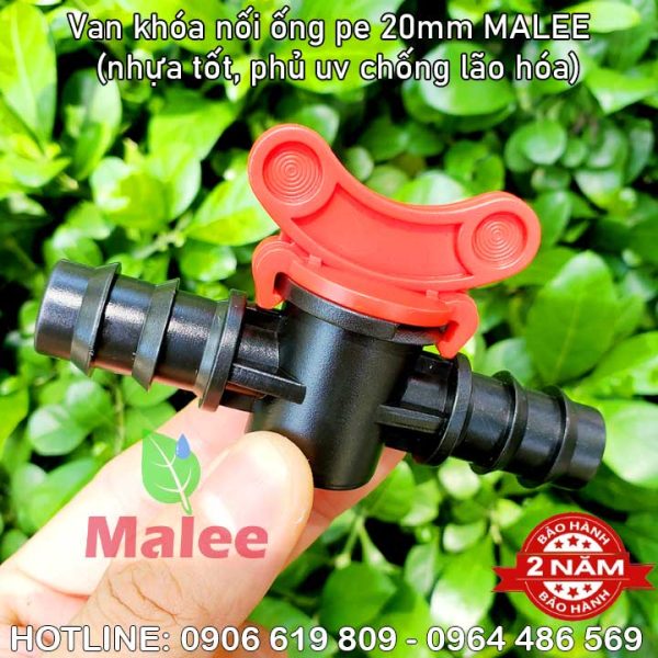 Van khóa ống 20mm Malee